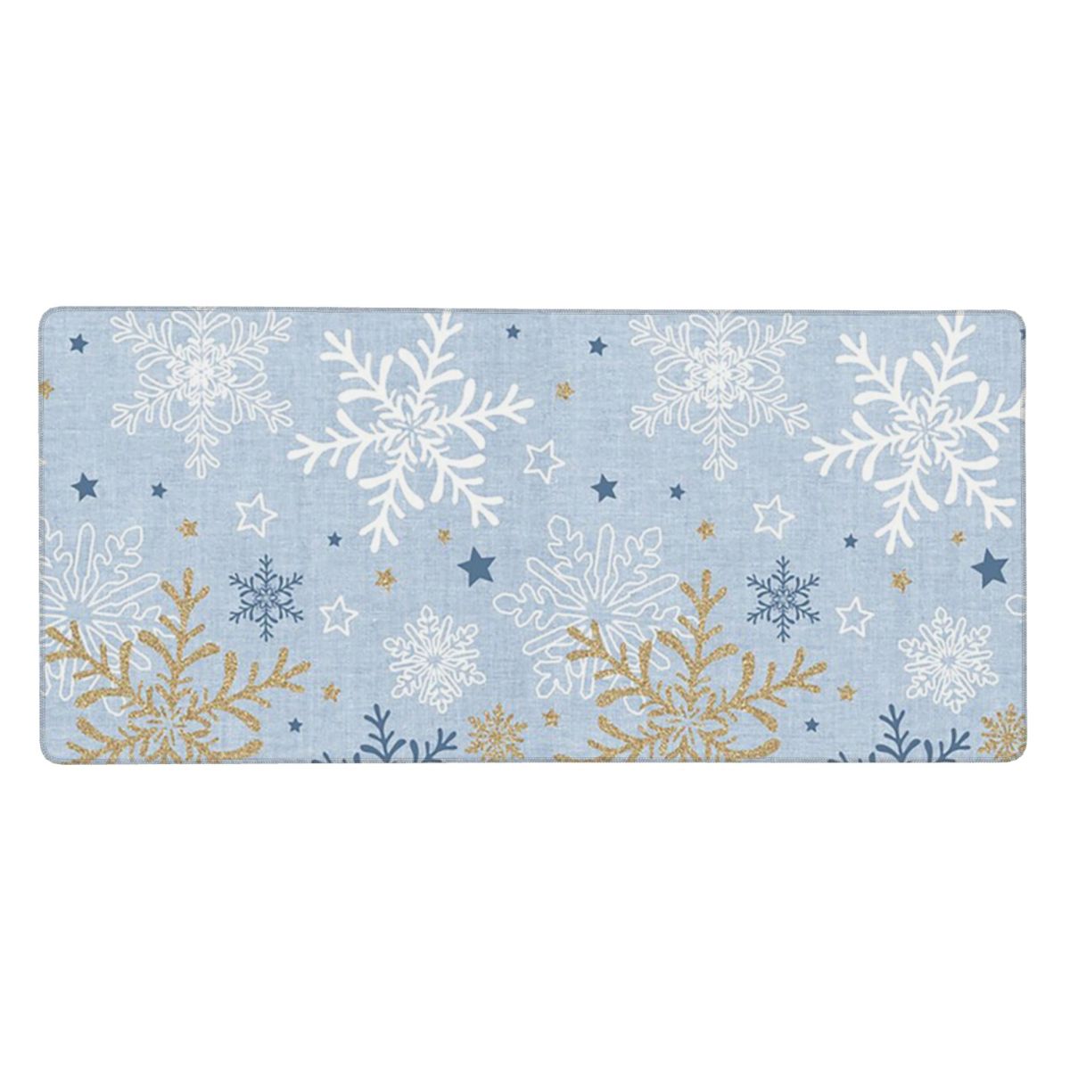 Pc Gaming Aesthetic - Snowflake Aesthetic Large Mouse Pad Computer