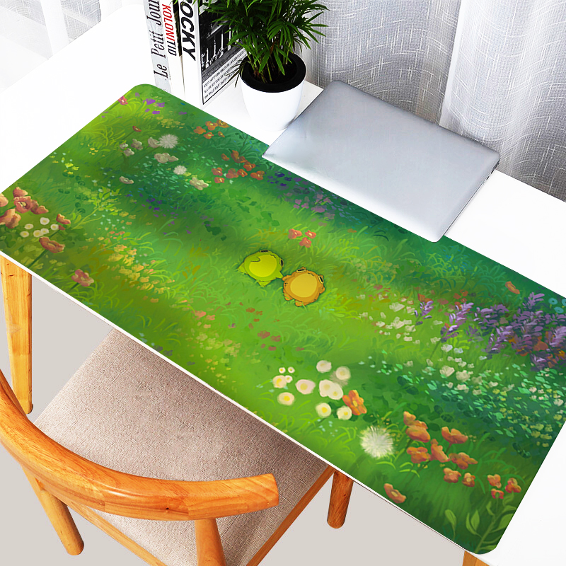 Pc Gaming Aesthetic - Kawaii Frogs Mouse Pad Laptop Anime