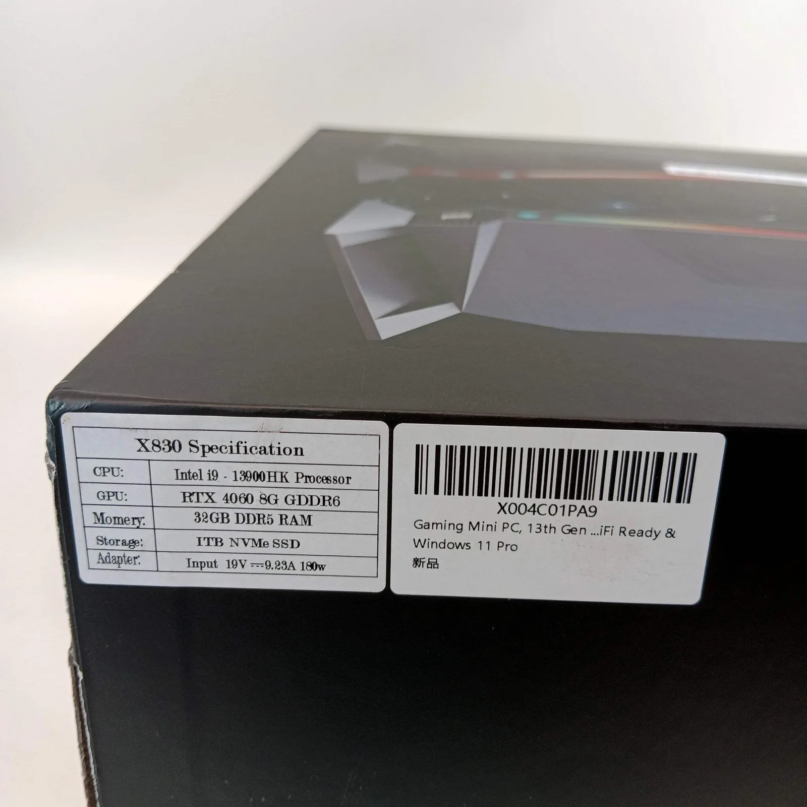 Mini Gaming PC I9-13900hk 2.60 - Pc Gaming Rtx 4060 avis et prix