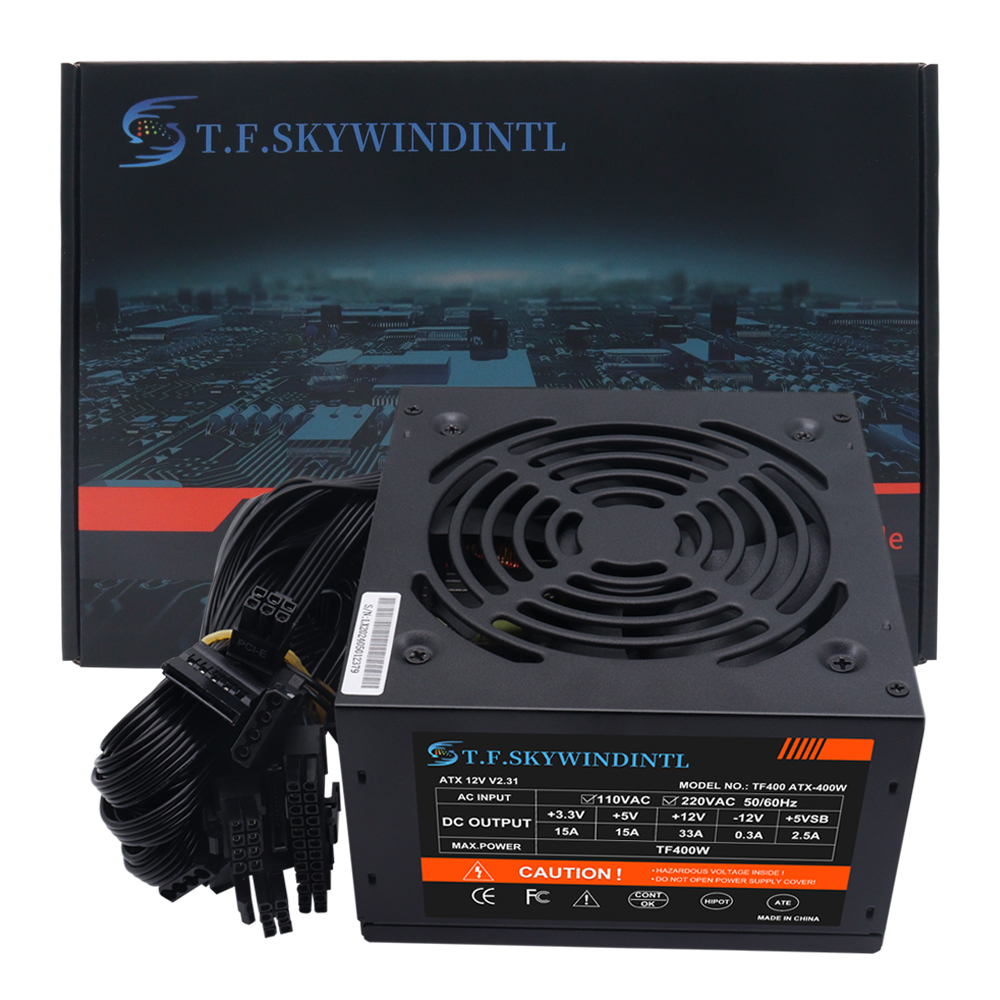 400W PC Power Supply for Gamin - Pc Unit For Gaming avis et prix