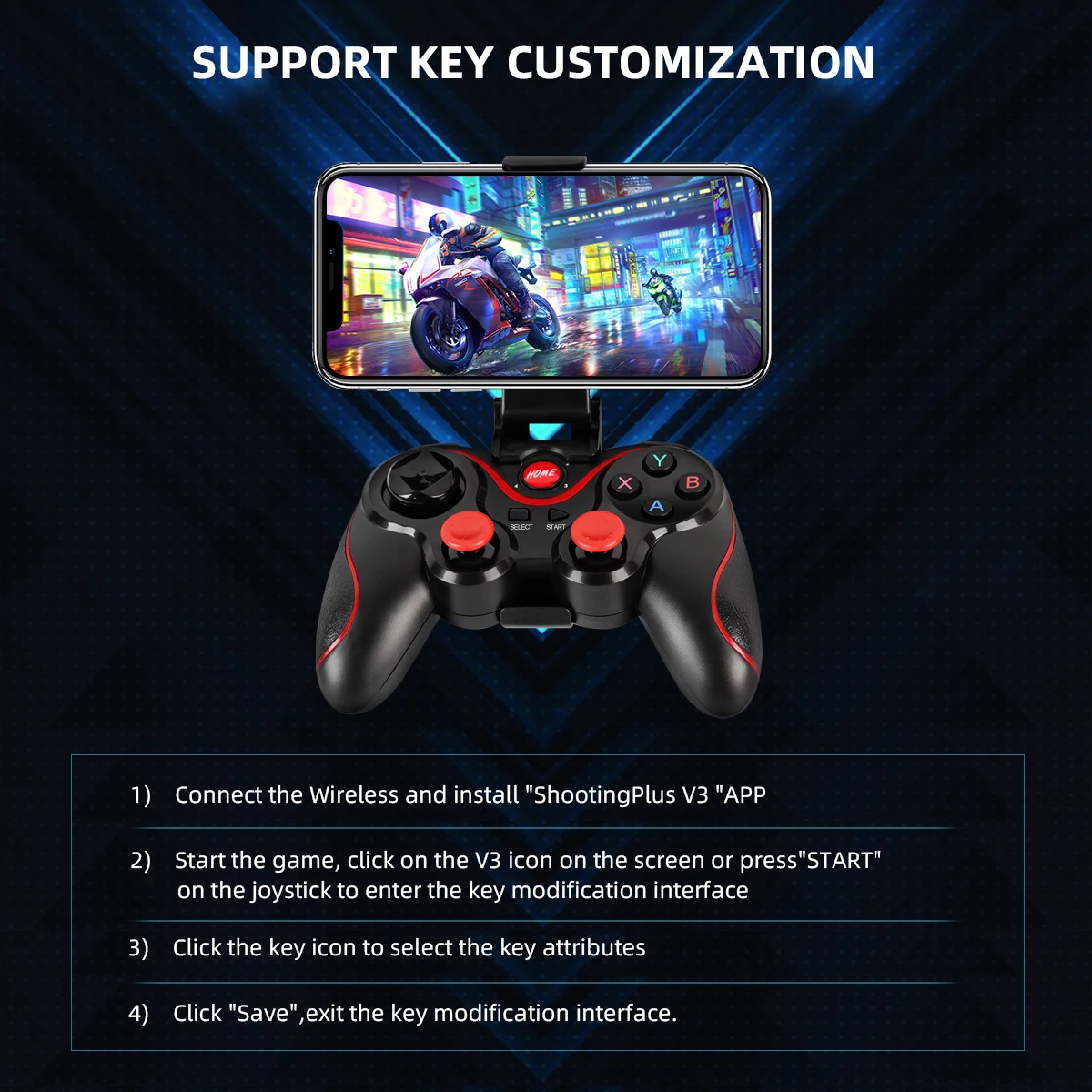 GAMINJA Wireless Bluetooth Gam - Pc Gaming Xbox Controller avis et prix