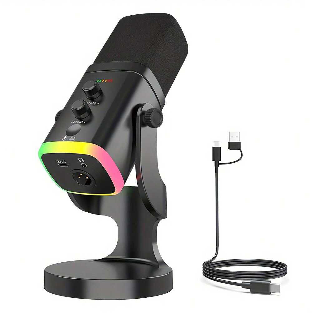 XLR/USB Dynamic Microphone for - Pc Gaming Youtuber avis et prix