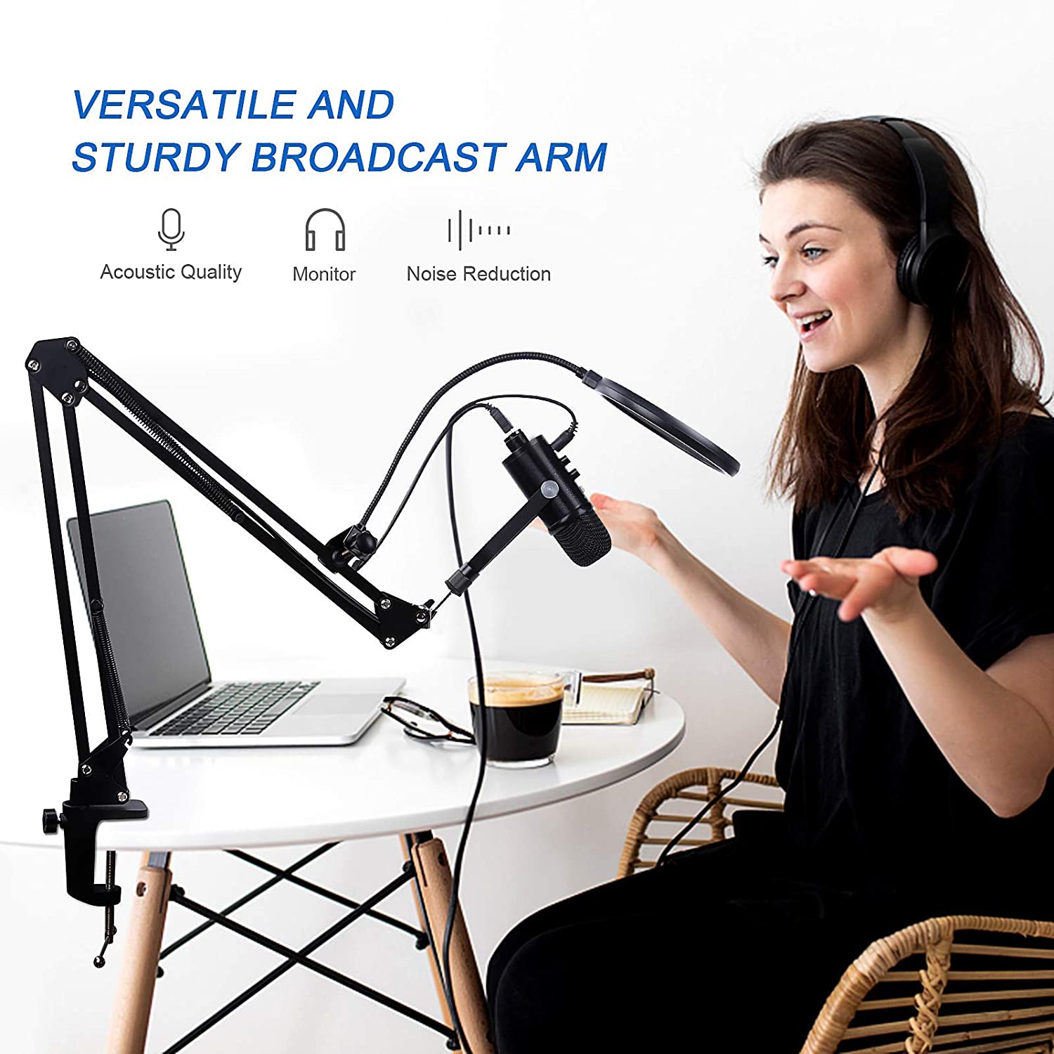 BM86 USB Condenser Microphone  - Pc Gaming Youtuber avis et prix