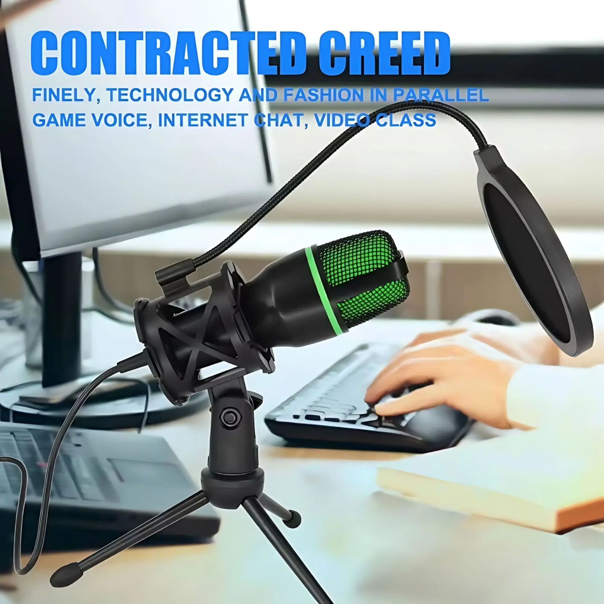 Professional USB Condenser Mic - Pc Gaming Youtuber avis et prix