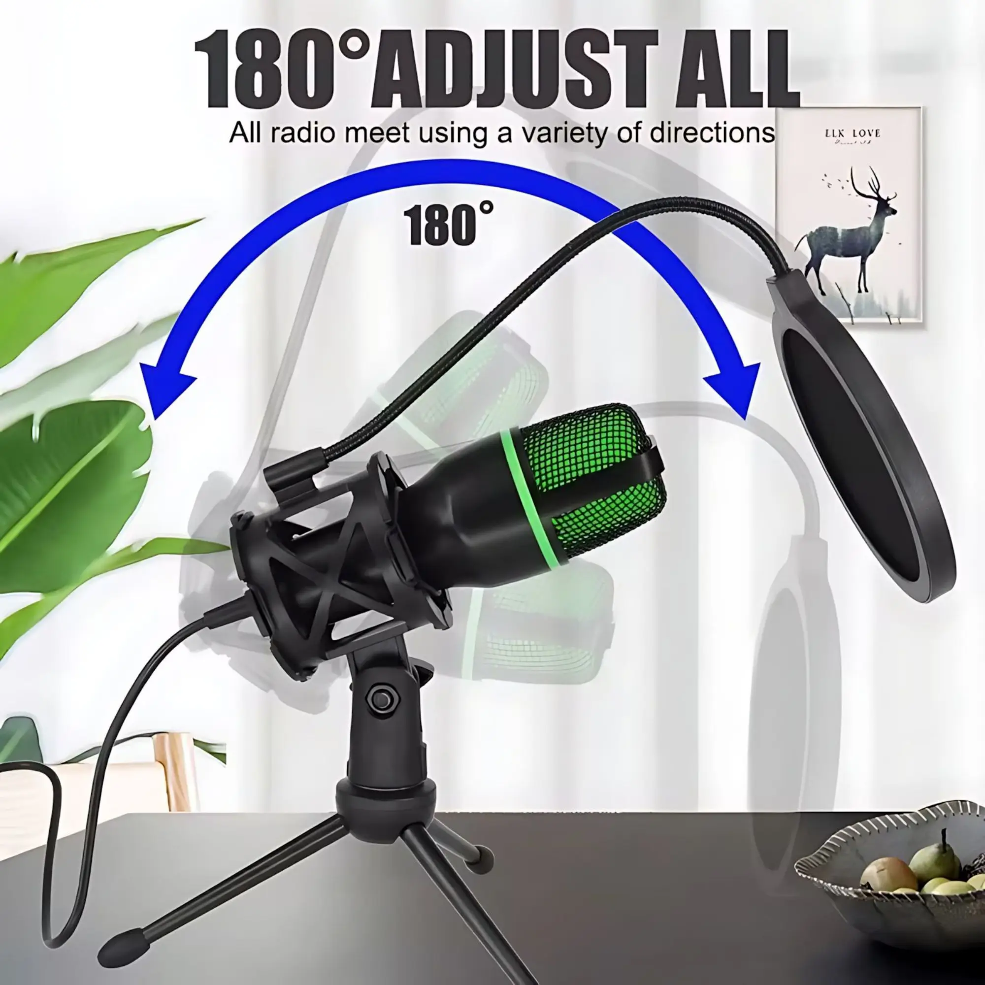 Professional USB Condenser Mic - Pc Gaming Youtuber avis et prix