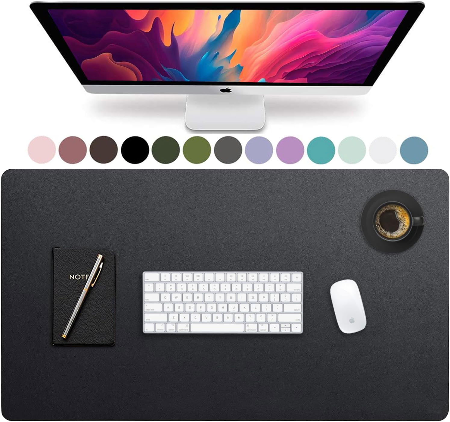 Large Size Leather Desk Pad,Of - Gaming Desk Mat avis et prix