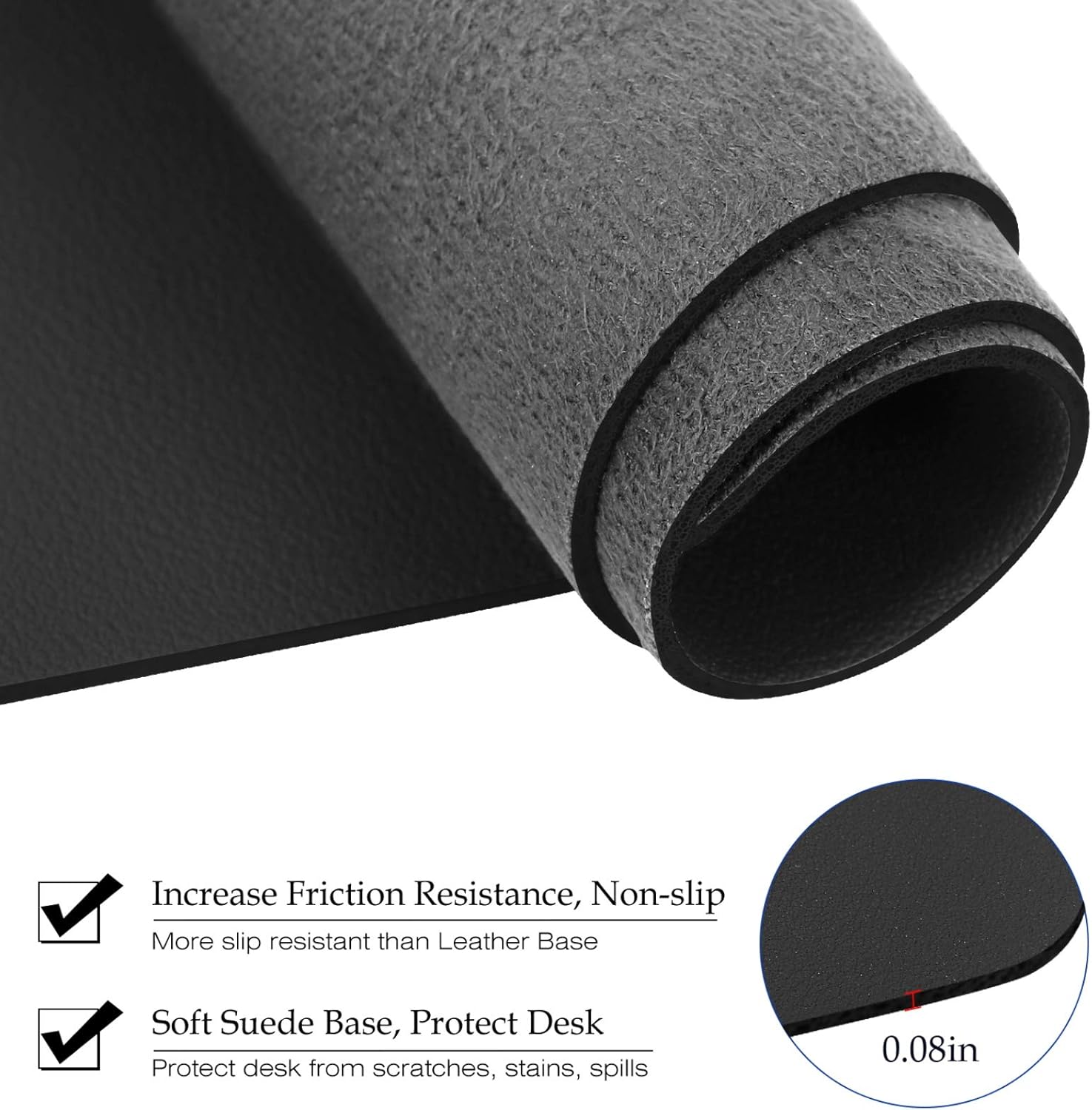 Large Size Leather Desk Pad,Of - Gaming Desk Mat avis et prix