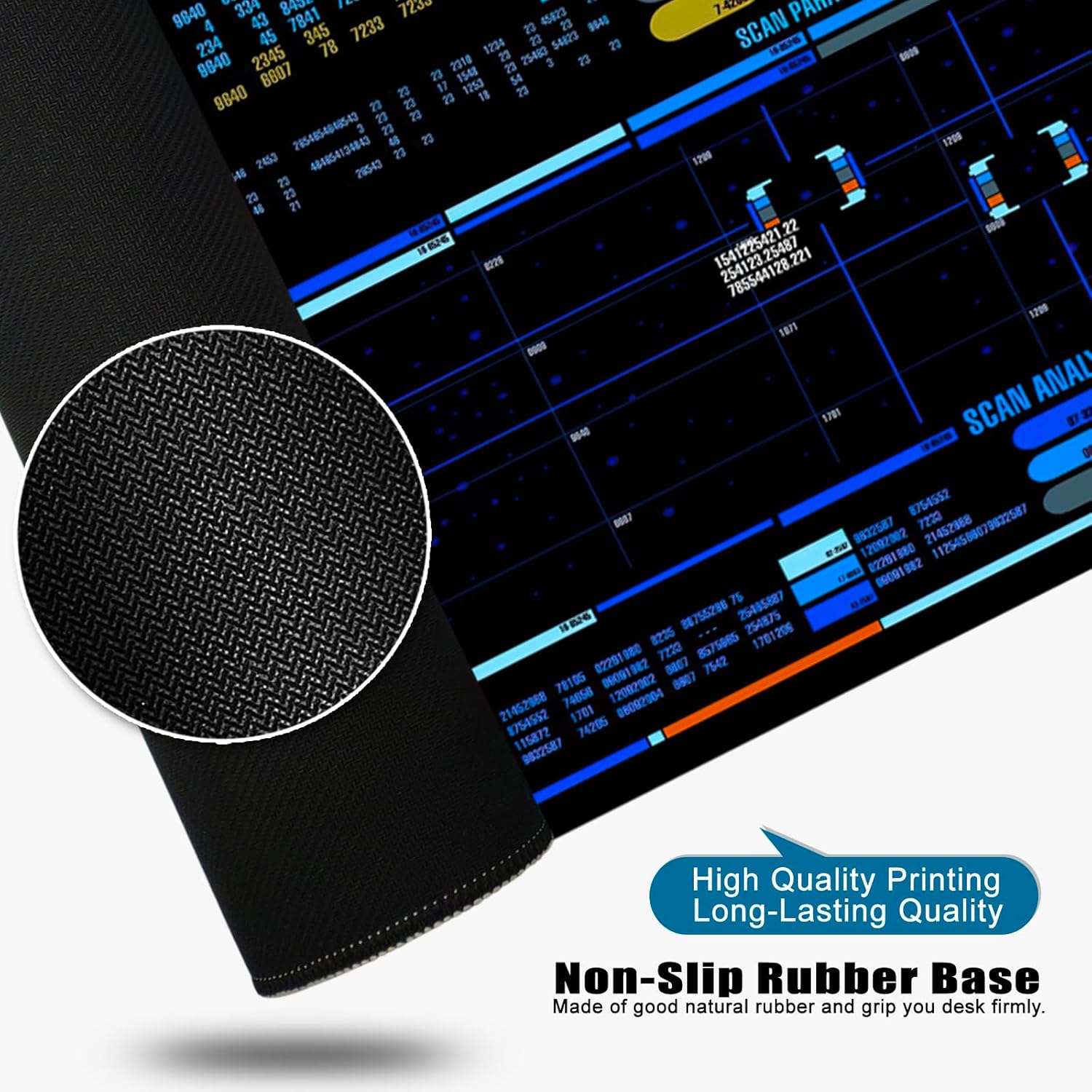 Spacecraft Dashboard Gaming Mo - Gaming Desk Mat avis et prix