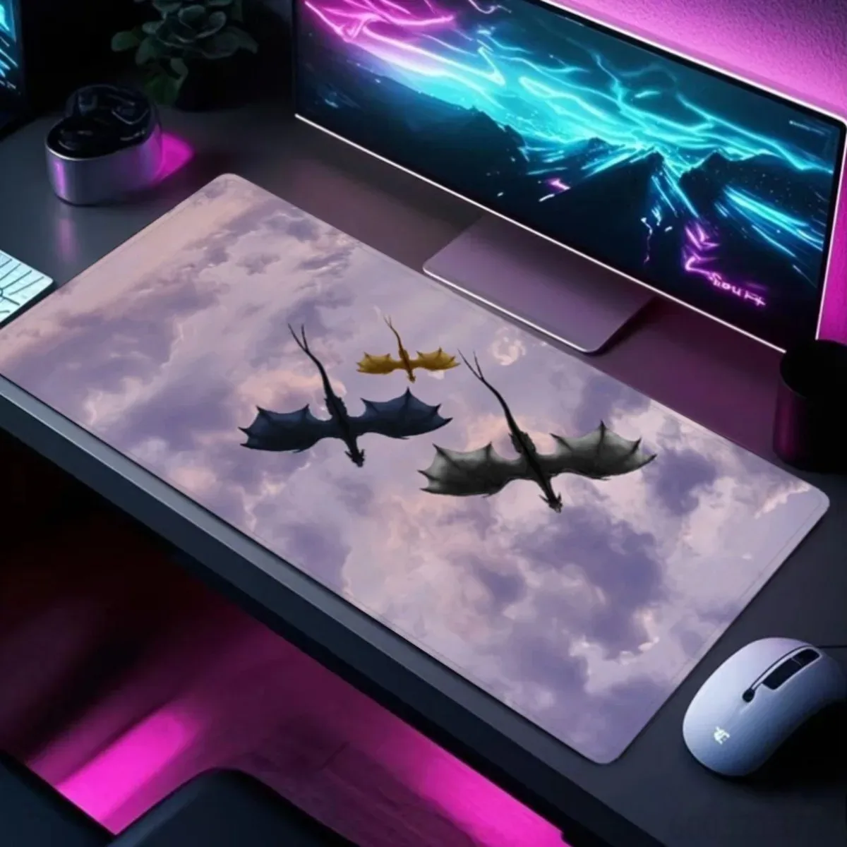 Non-Slip Rubber Desk Mouse Pad - Pc Gaming Aesthetic avis et prix