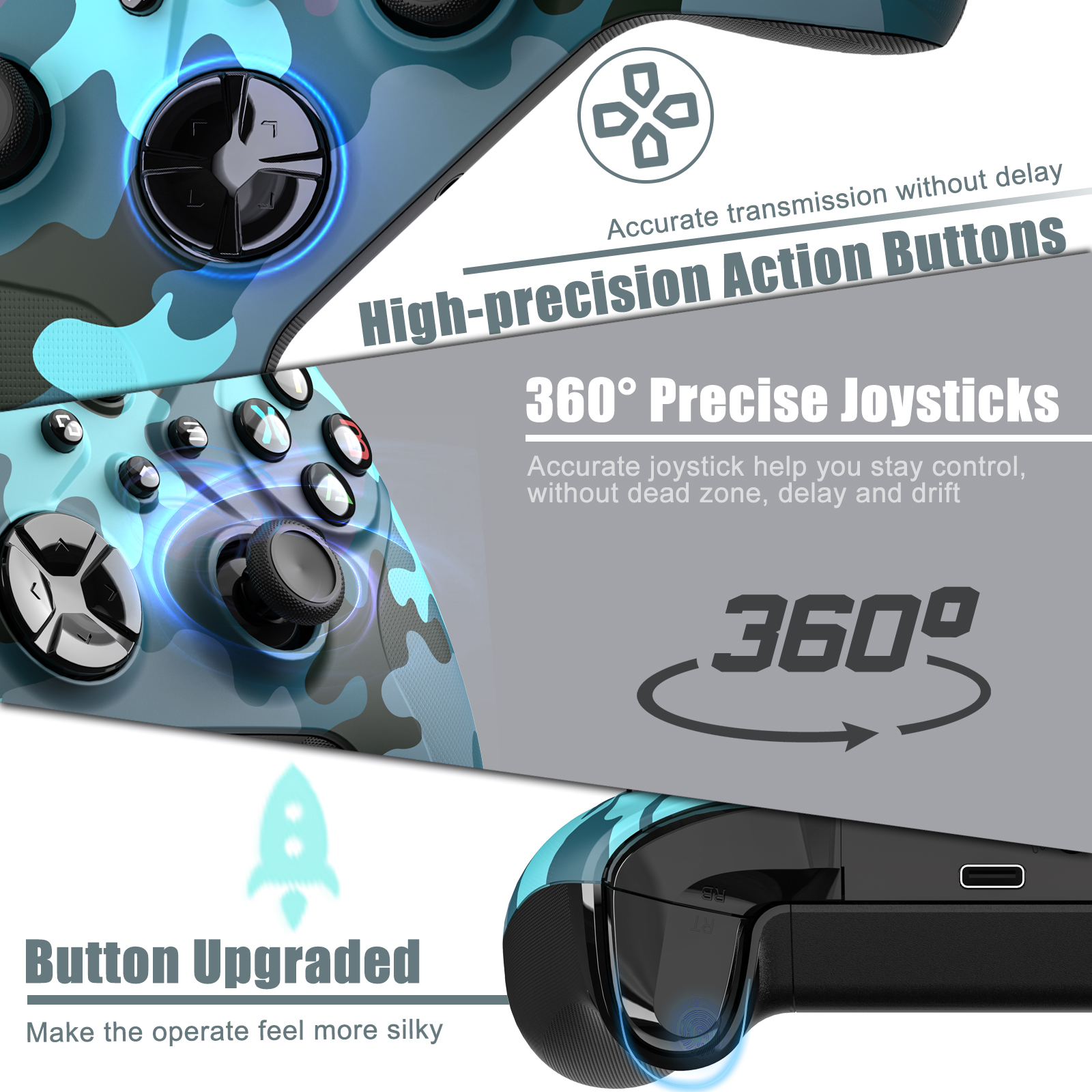 For Xbox One Series X/S Pc Gam - Pc Gaming Xbox Controller avis et prix