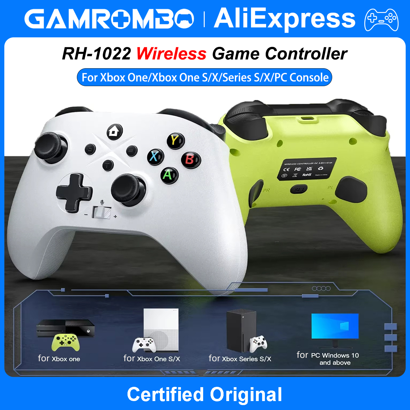 GAMROMBO Game Controller for X - Pc Gaming Xbox Controller avis et prix