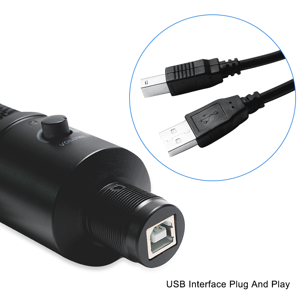USB Condenser Microphone Recor - Pc Gaming Youtuber avis et prix