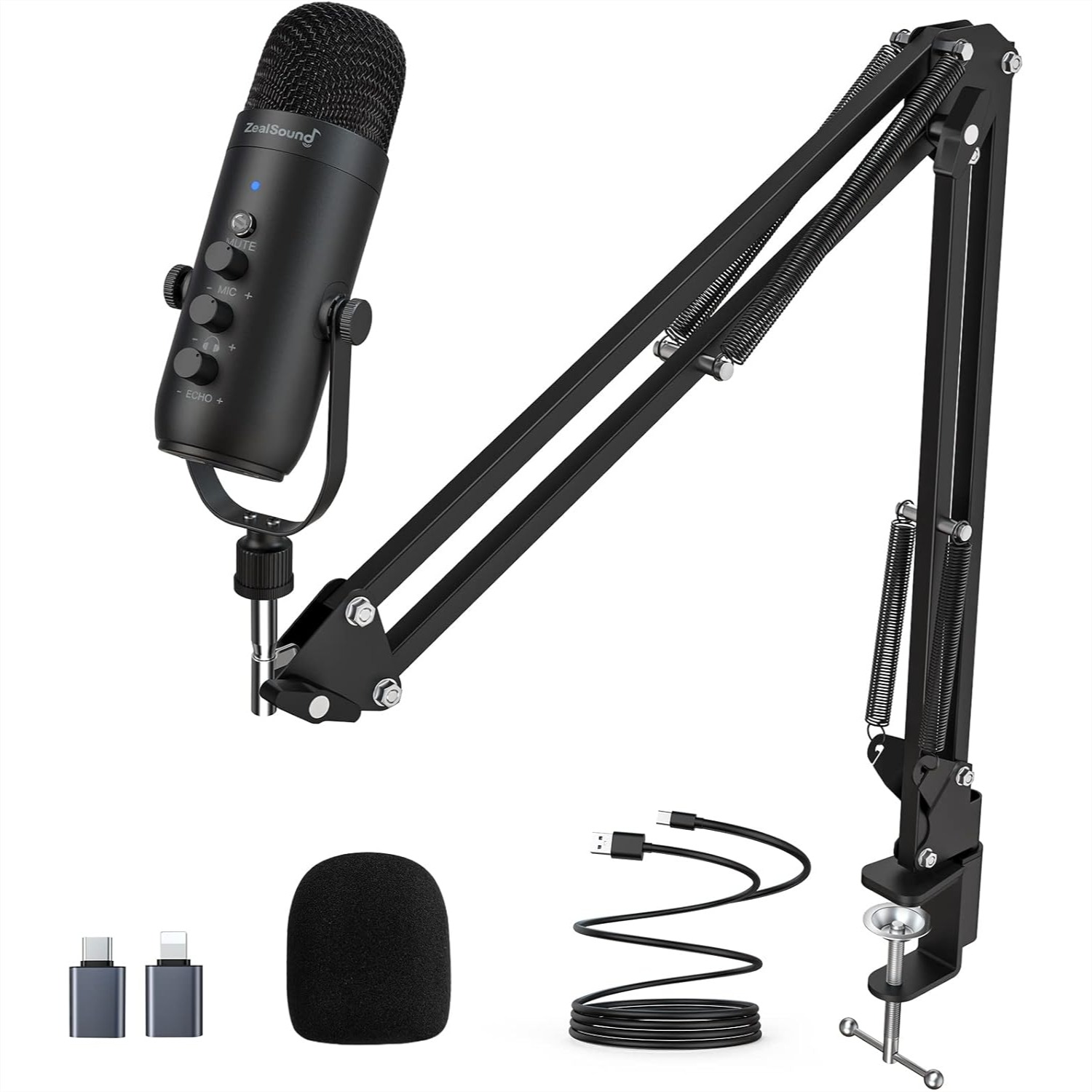 USB Podcast Microphone With Bo - Pc Gaming Youtuber avis et prix