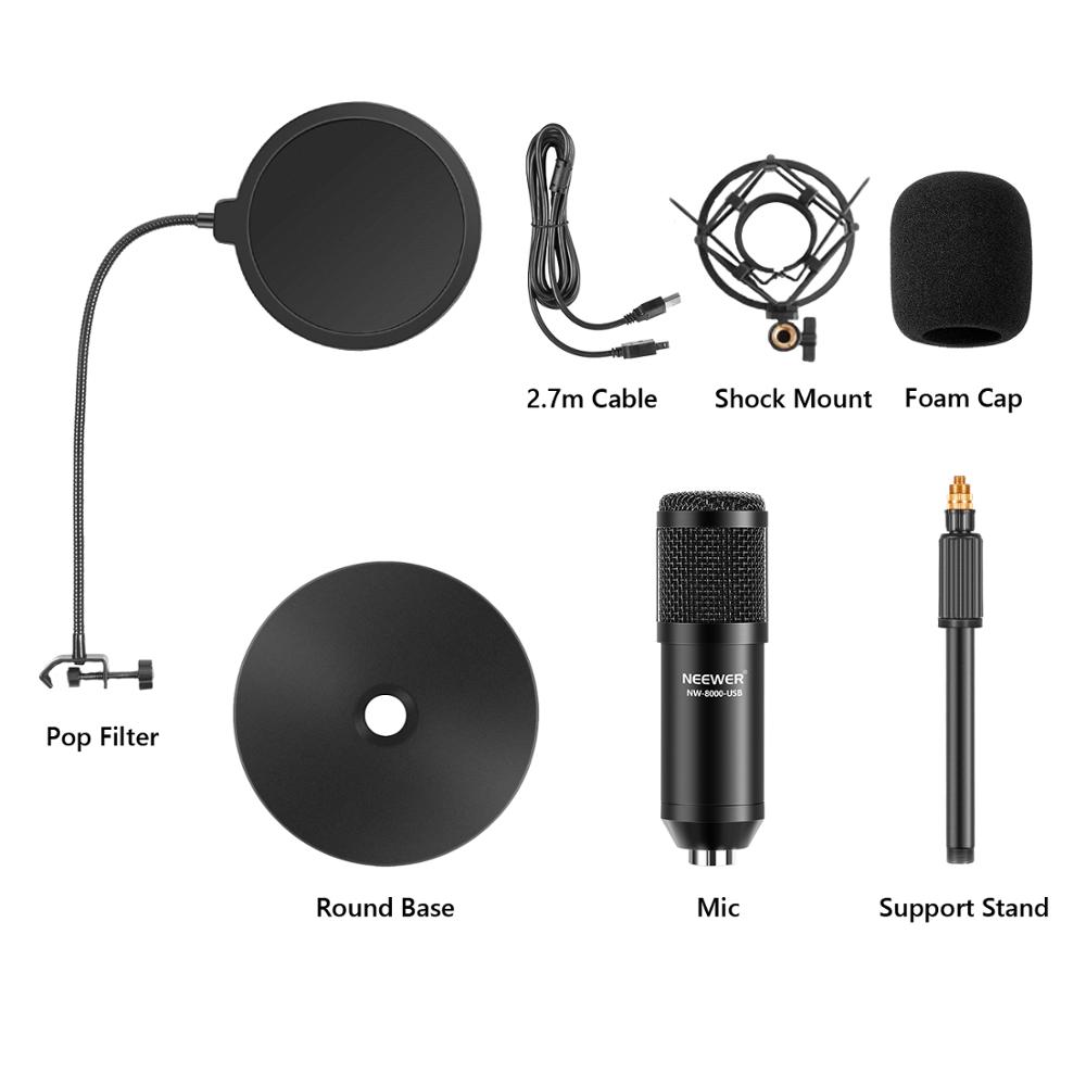Neewer USB Microphone Kit-Plug - Pc Gaming Youtuber avis et prix