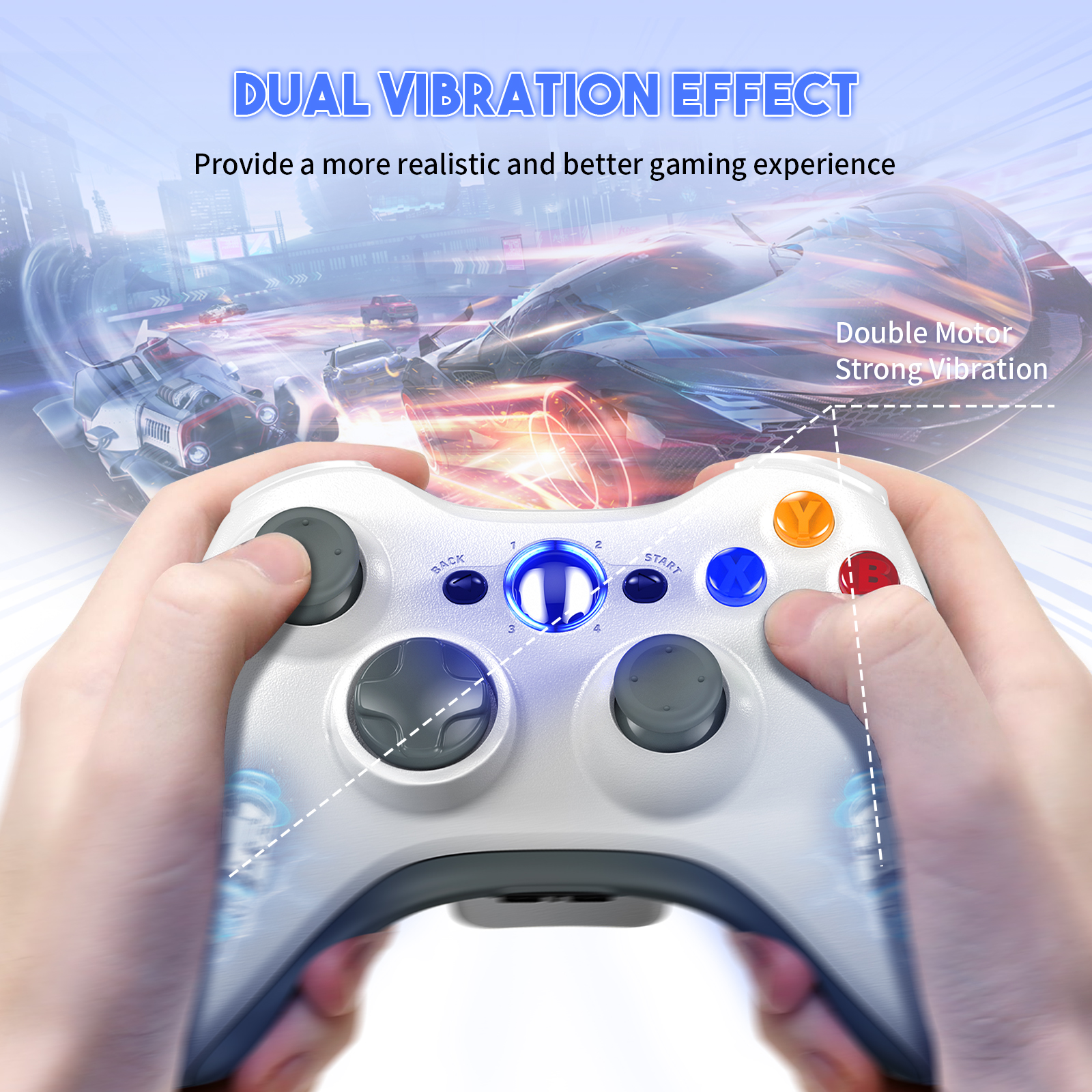 PC Gamepad For Xbox 360 2.4G W - Pc Gaming Xbox Controller avis et prix