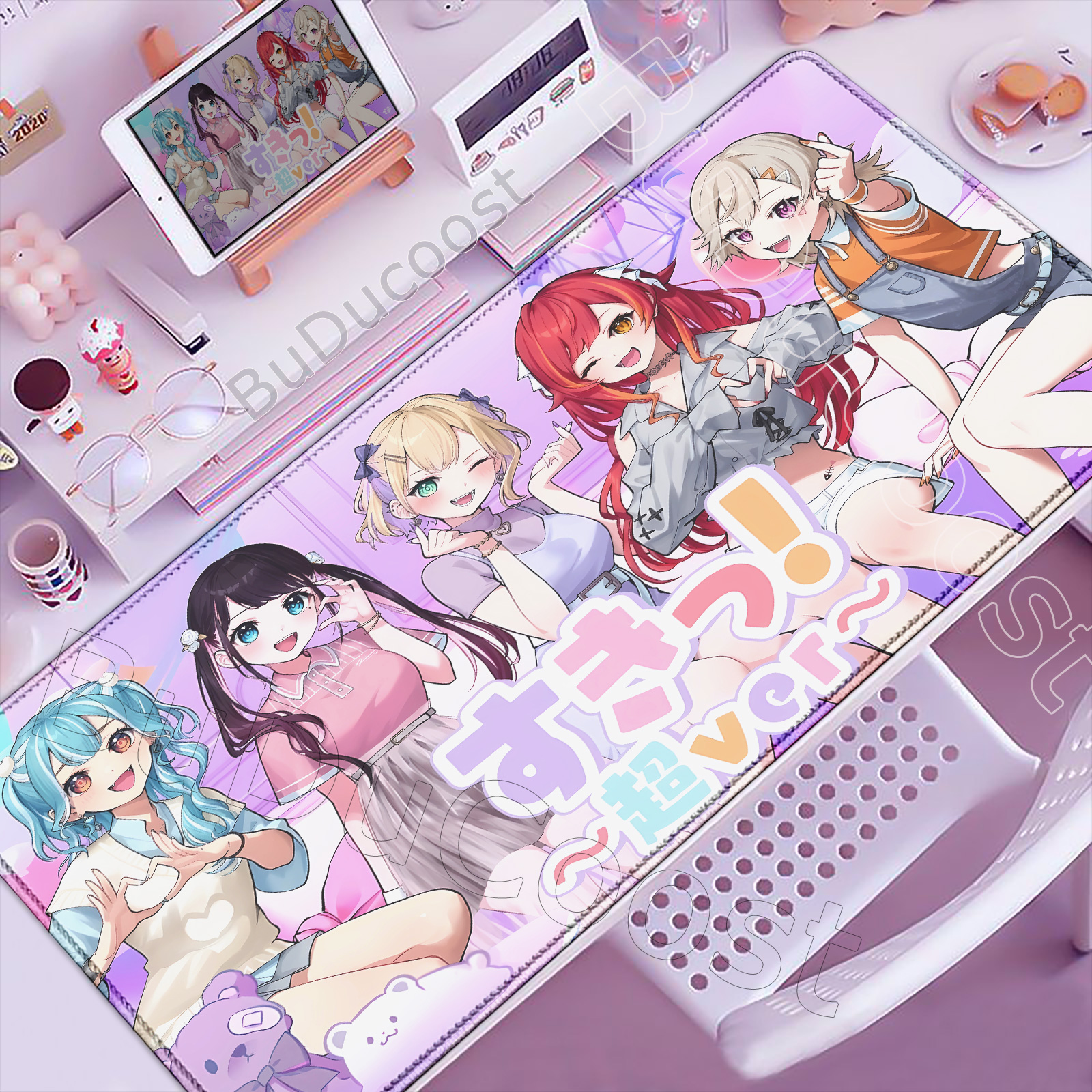New VSPO Mouse Pad VTuber Virt - Pc Gaming Youtuber avis et prix