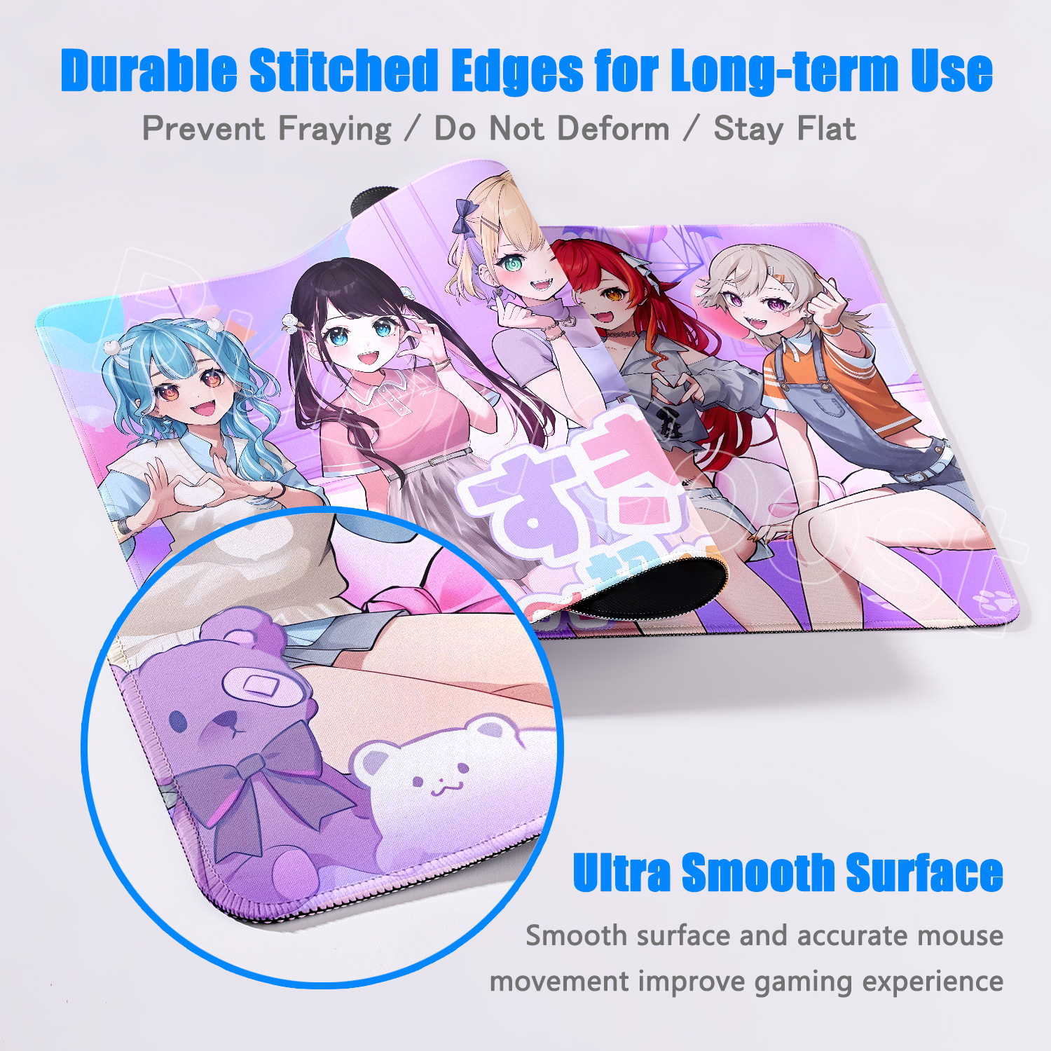 New VSPO Mouse Pad VTuber Virt - Pc Gaming Youtuber avis et prix