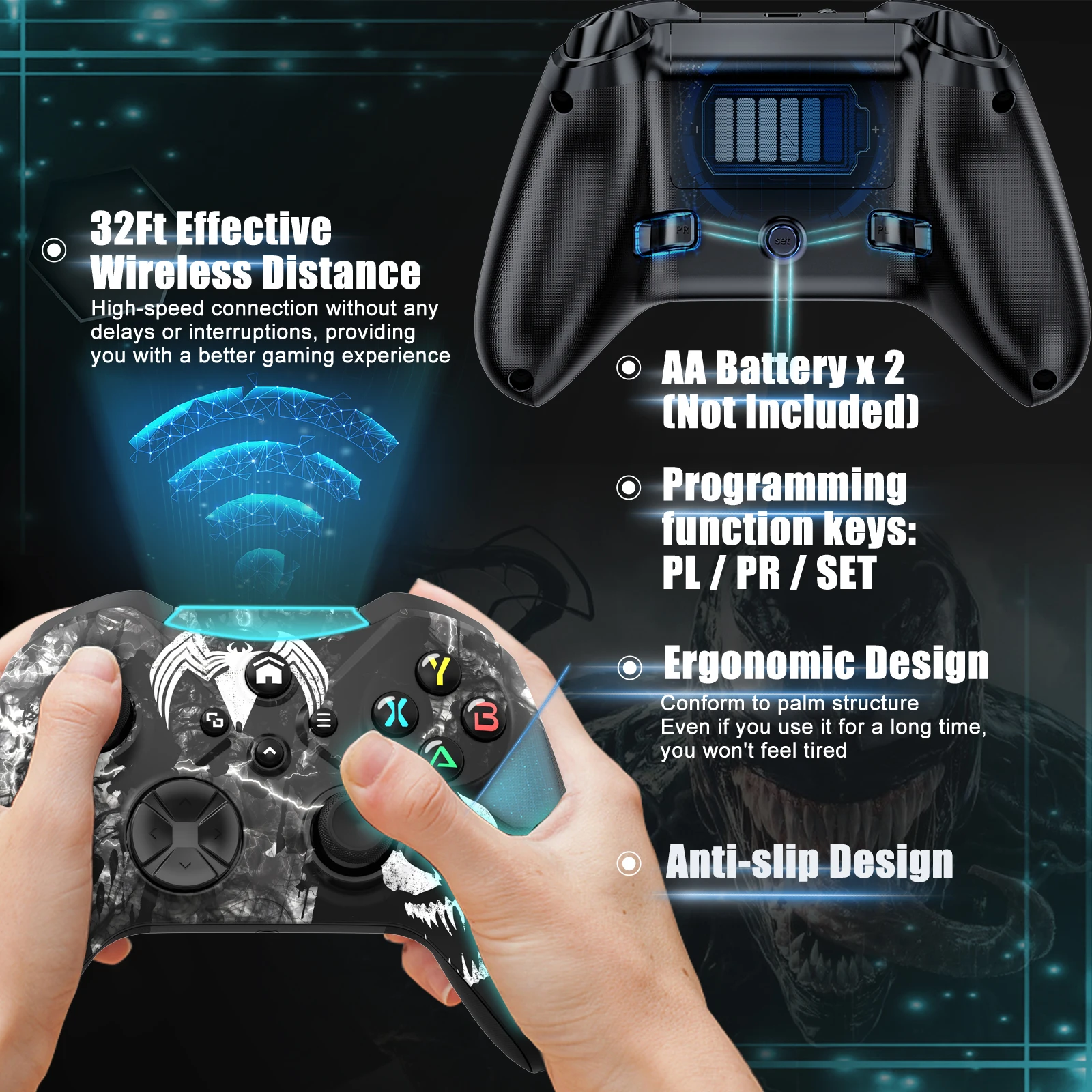 Wifi Wireless Controller For X - Pc Gaming Xbox Controller avis et prix