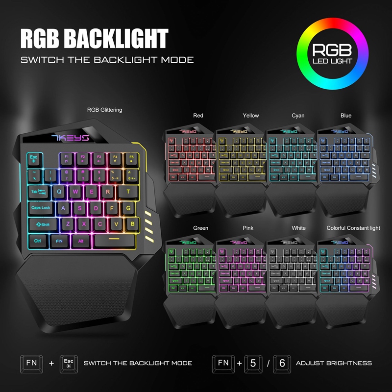 Gamwing RGB Backlit One Handed - Pc Gaming Xbox Controller avis et prix