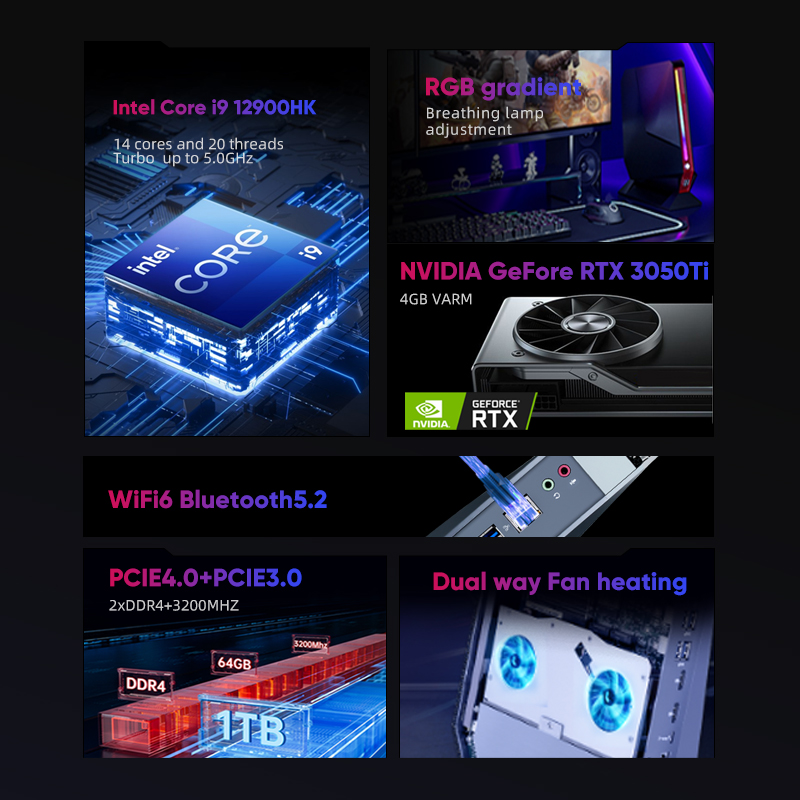 13th Gen i9-13900HX i7 13800H  - Pc Gaming Rtx 4060 avis et prix