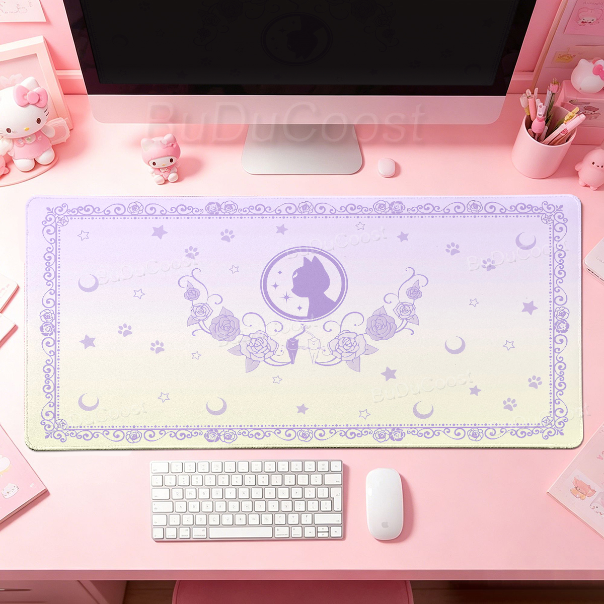 Kawaii Anime Girls Pink Mouse  - Pc Gaming Aesthetic avis et prix