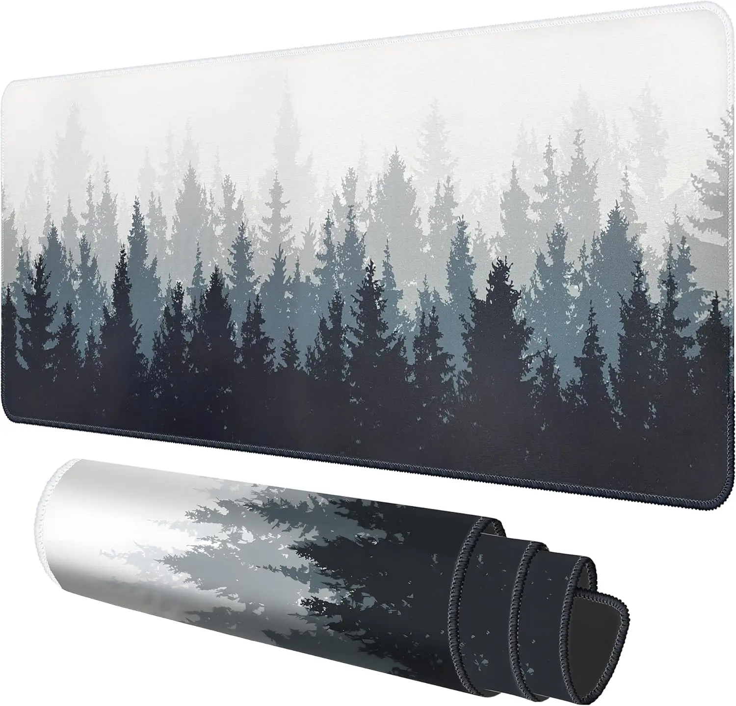 Forest Pattern Gaming Mouse Pa - Gaming Desk Mat avis et prix