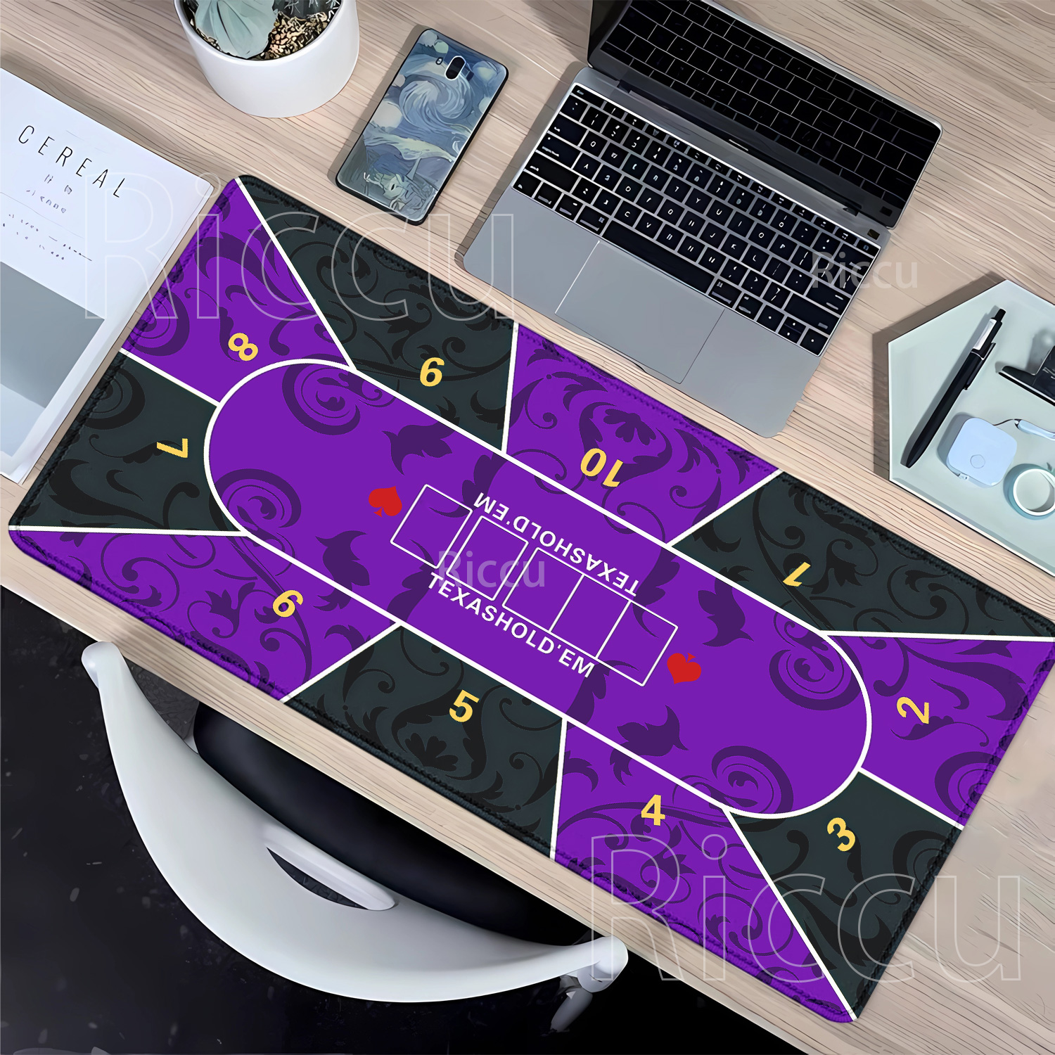 Mousepad Texas Hold’em poker R - Gaming Desk Mat avis et prix