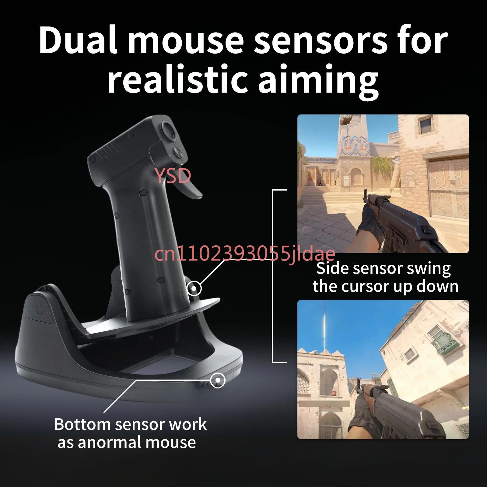 Mouse L25A Gun Mouse OrionTime - Fps Gaming Mouse avis et prix